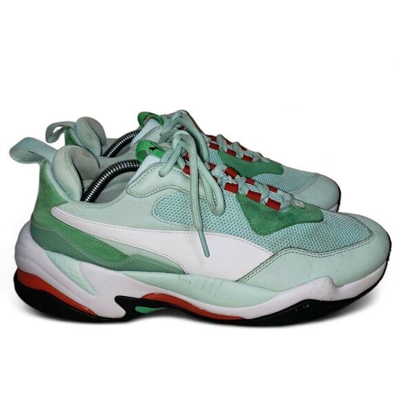 Puma Thunder 'Spectra Green' Sneakers 367516-14 Men's 10.5 - Picture 3 of 10